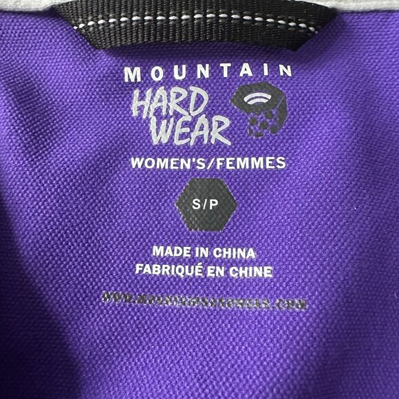 Mountain Hardwear Onata Jacket Women’s Small Purple Full Zip Nylon Lightweight - Picture 5 of 9